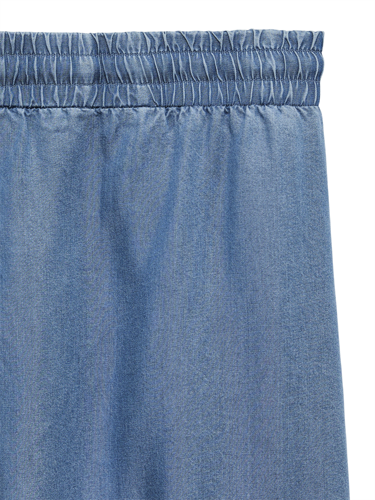 VMBREE HW LONG LOOSE TENCEL PANTS G - 10304898