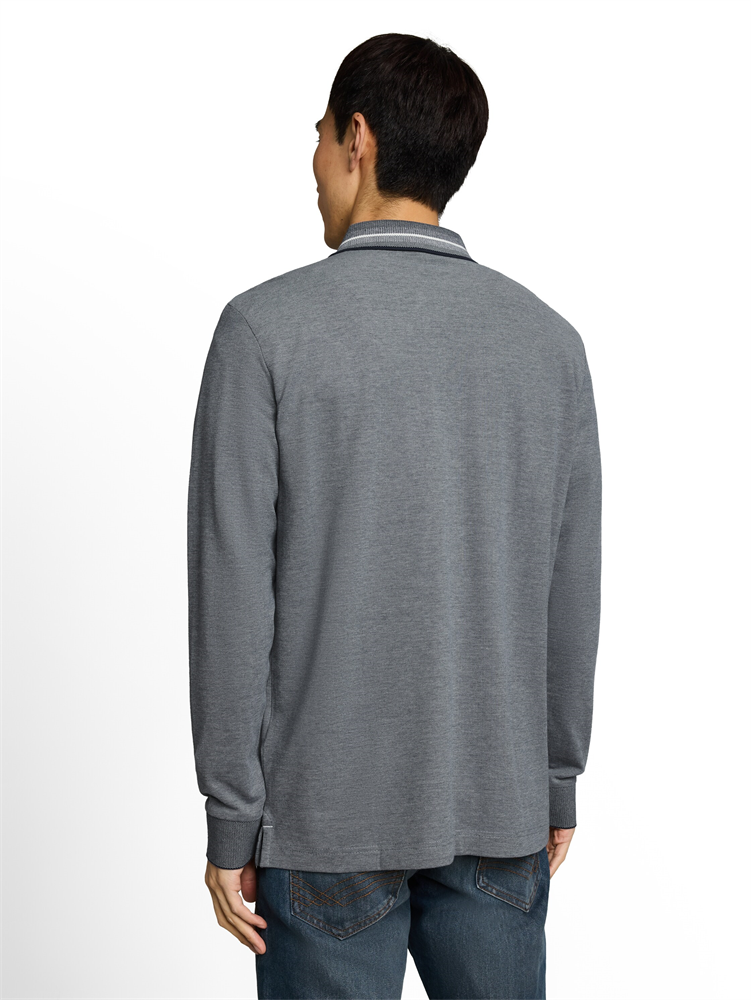 detailed polo shirt - 1052681