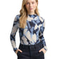 T-shirt mock neck alloverprint - 1048930
