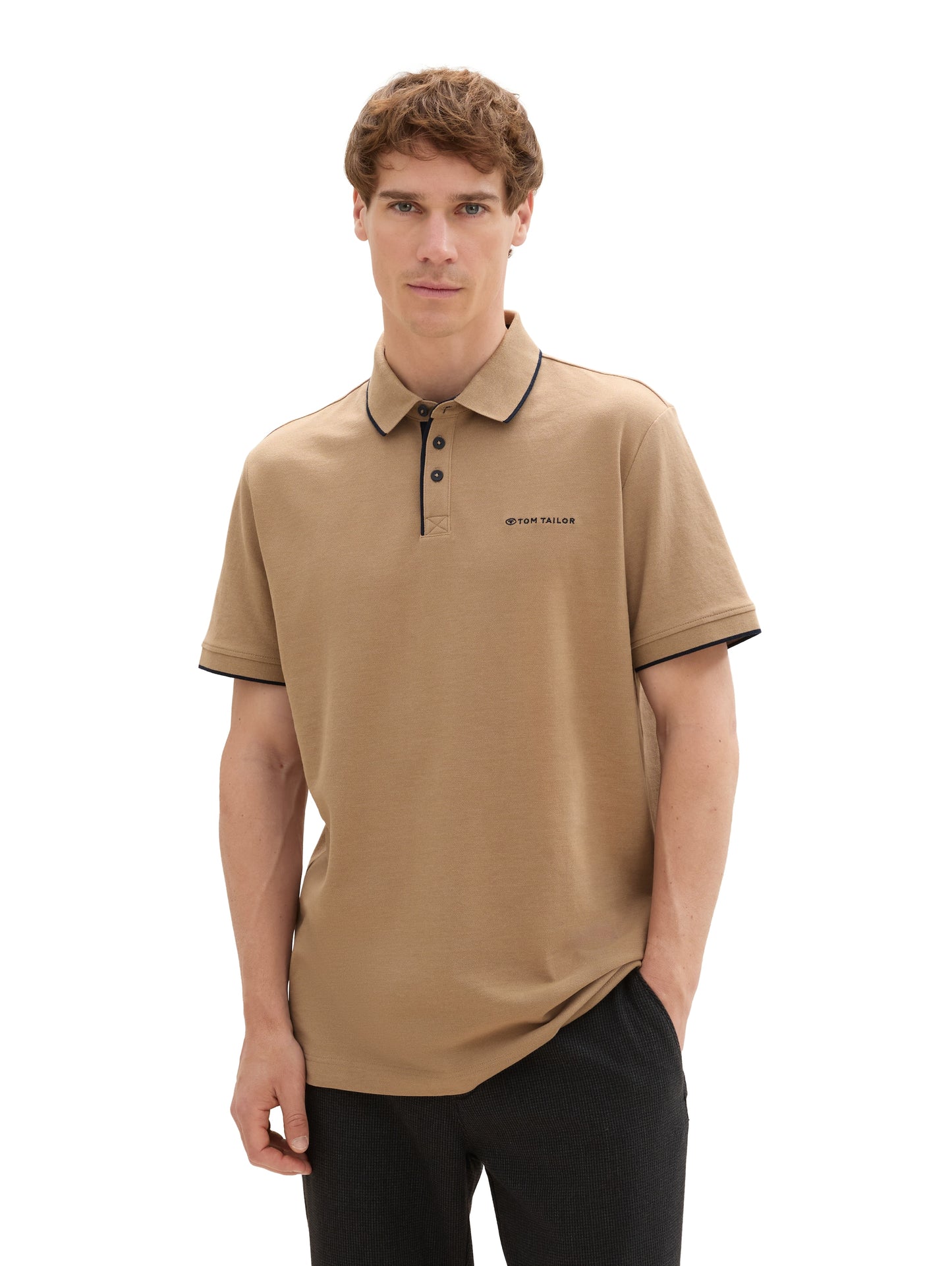 printed polo - 1041872