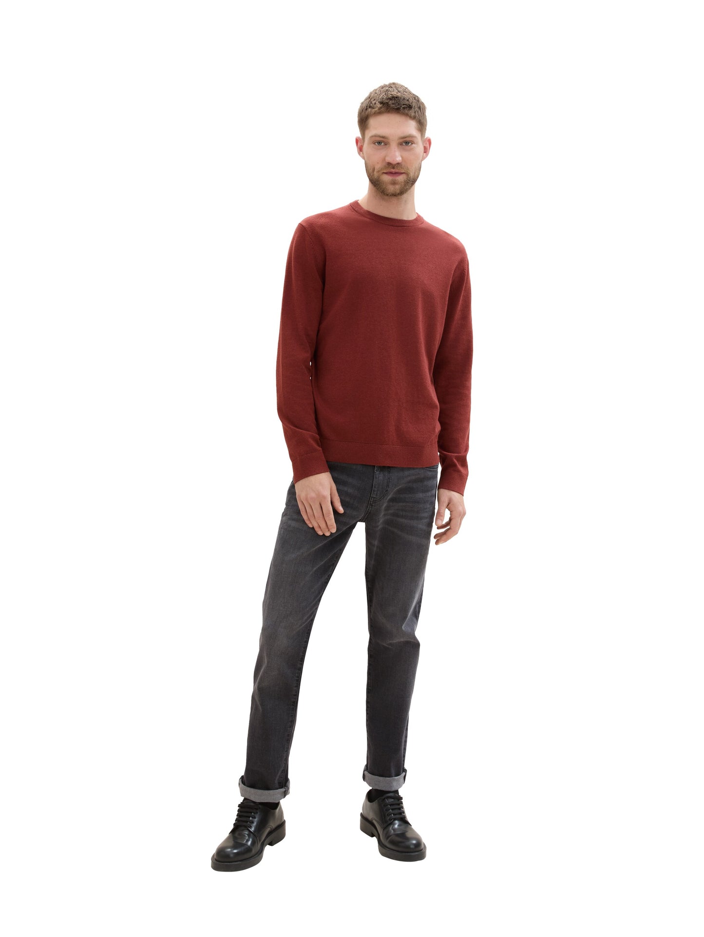 basic crewneck knit - 1039805