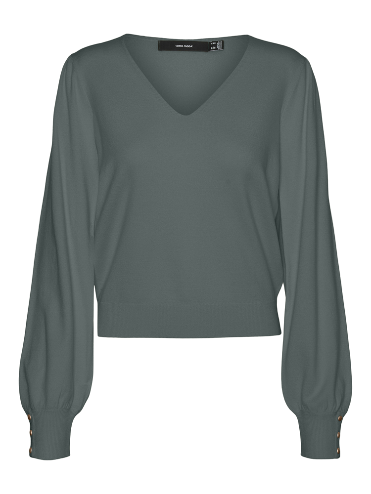 VMHOLLYKARIS LS V-NECK PULLOVER GA - 10310578