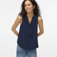 VMBELLA SL V-NECK TOP WVN GA NOOS - 10326002