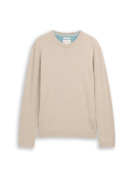 basic crewneck knit - 1039805