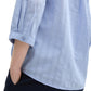 blouse casual chambray - 1045249