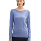 knit boatneck pullover - 1044106