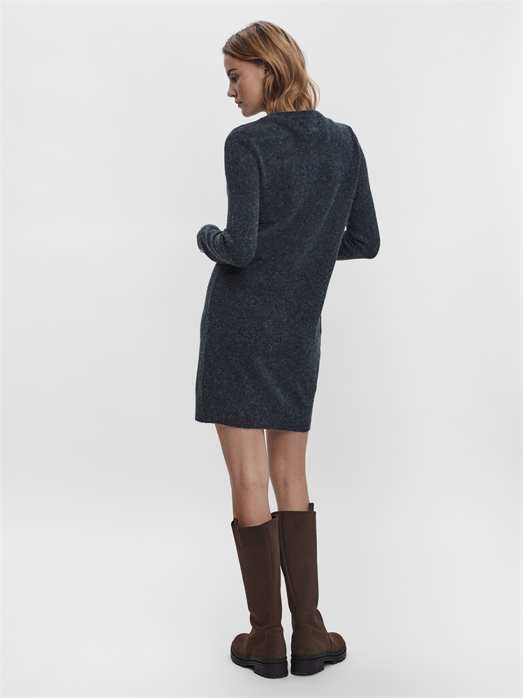 VMDOFFY LS O-NECK DRESS GA NOOS - 10215523