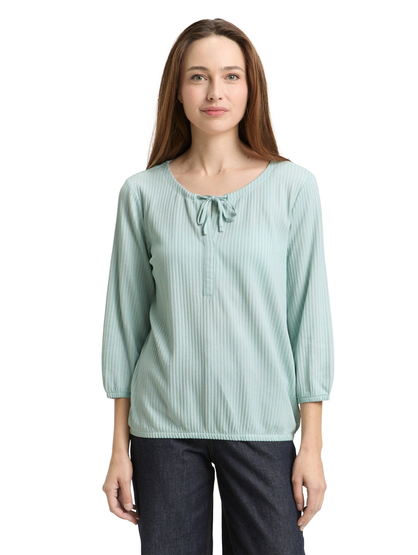T-shirt striped blouse with st - 1050842