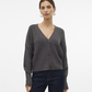 VMLEA LS V-NECK CUFF CARDIGAN NOOS - 10249632