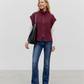 VMBANG RIB SL HIGHNECK ZIPPER VEST - 10347170
