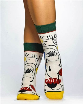 Unisex Knitting Socks FACE III - 3010-05767-991