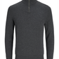 JJEEMIL KNIT HALF ZIP NOOS - 12189339