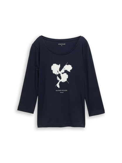 T-shirt crew neck frontprint - 1050751