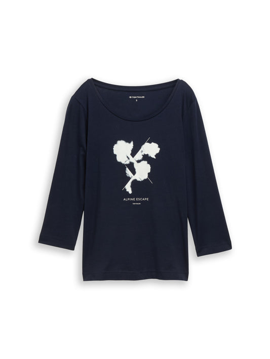 T-shirt crew neck frontprint - 1050751