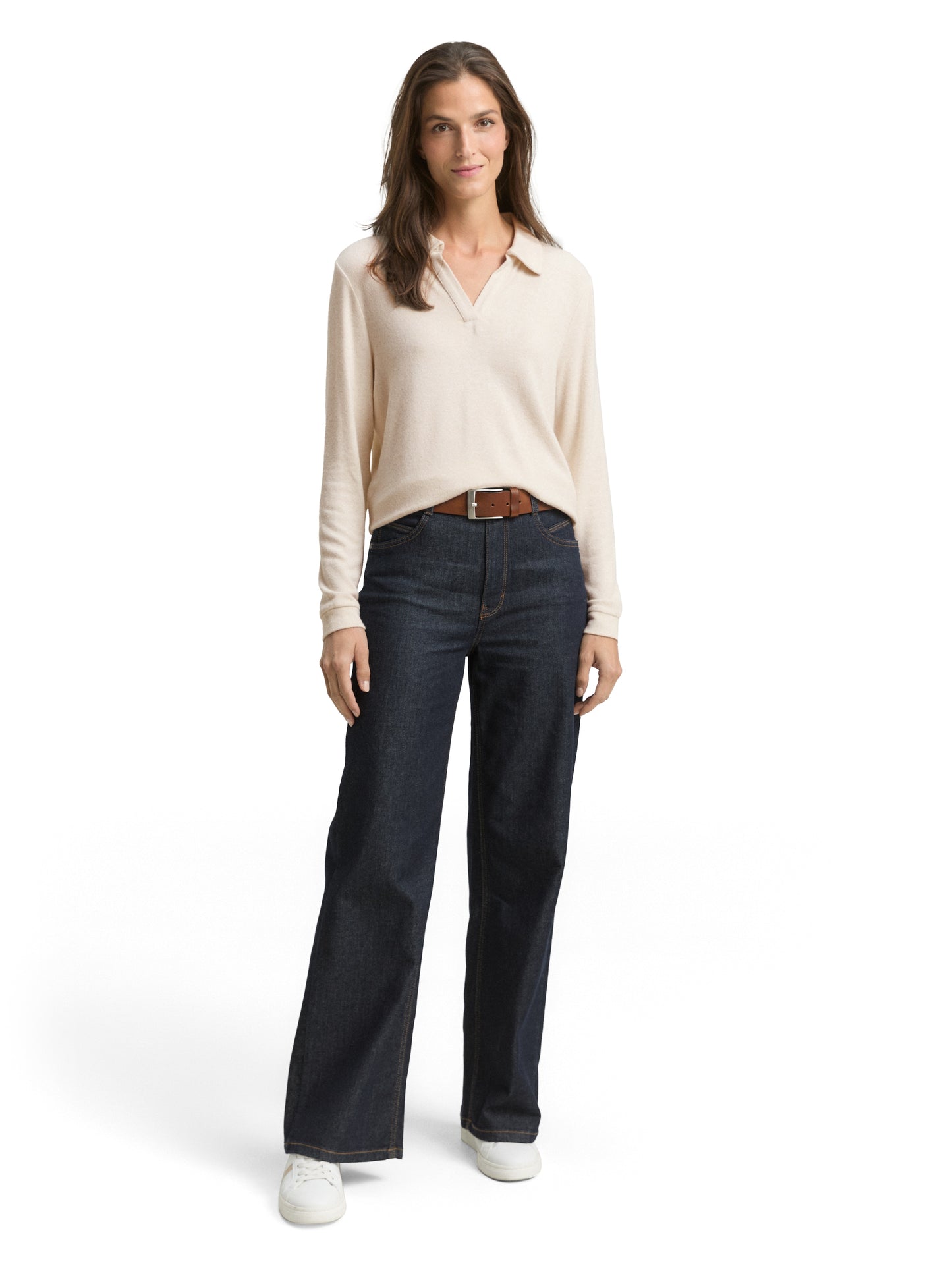 T-shirt cosy polo collar - 1048935