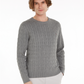 CLASSIC COTTON CABLE CREW NECK - MW0MW33132