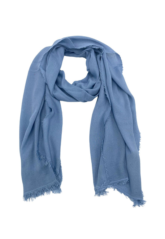 Schal Bambus taubenblau - 900124422