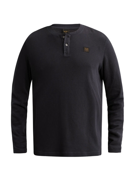 Long sleeve r-neck light slub terr - PTS2608503