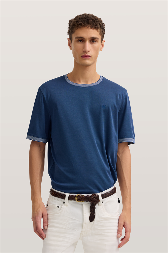 HERREN T-SHIRT 1/2 ARM - 15091E 8350