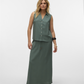 VMMYMILO SL V-NECK SHIRT WVN  GA BO - 10303648