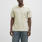 JPRCCEASTON KNIT SPLIT NECK SS SN - 12273012