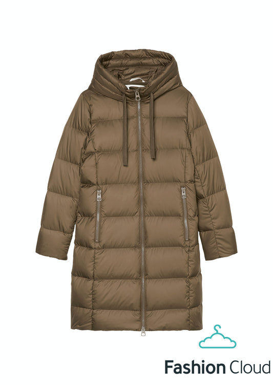 Coat, down filled, long, fixed hood - 209032971021