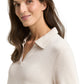 T-shirt cosy polo collar - 1048935
