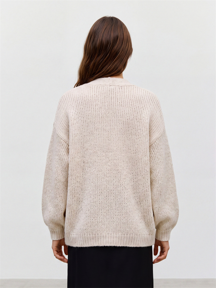 VMMAYBE LS OPEN CARDIGAN NOOS - 10273101