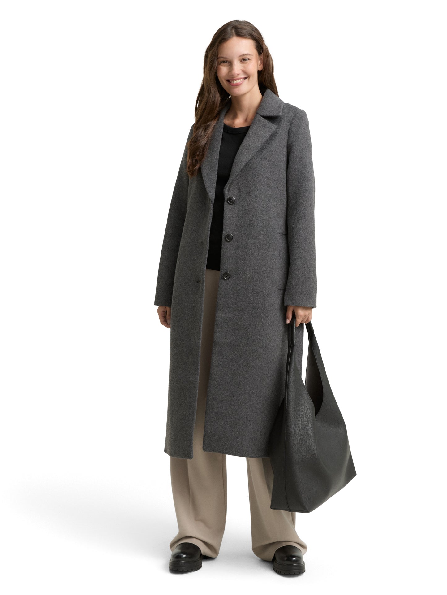belted coat - 1047524