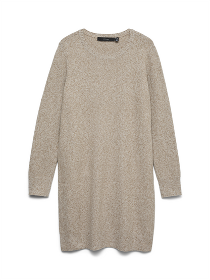 VMDOFFY LS O-NECK DRESS GA NOOS - 10215523