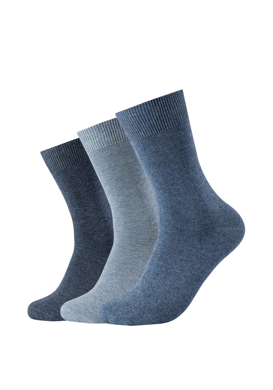 Unisex comfort cotton Socks 3p - 000003403