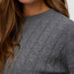 AWLORELLA LS O-NECK KNIT NOOS - 10319710