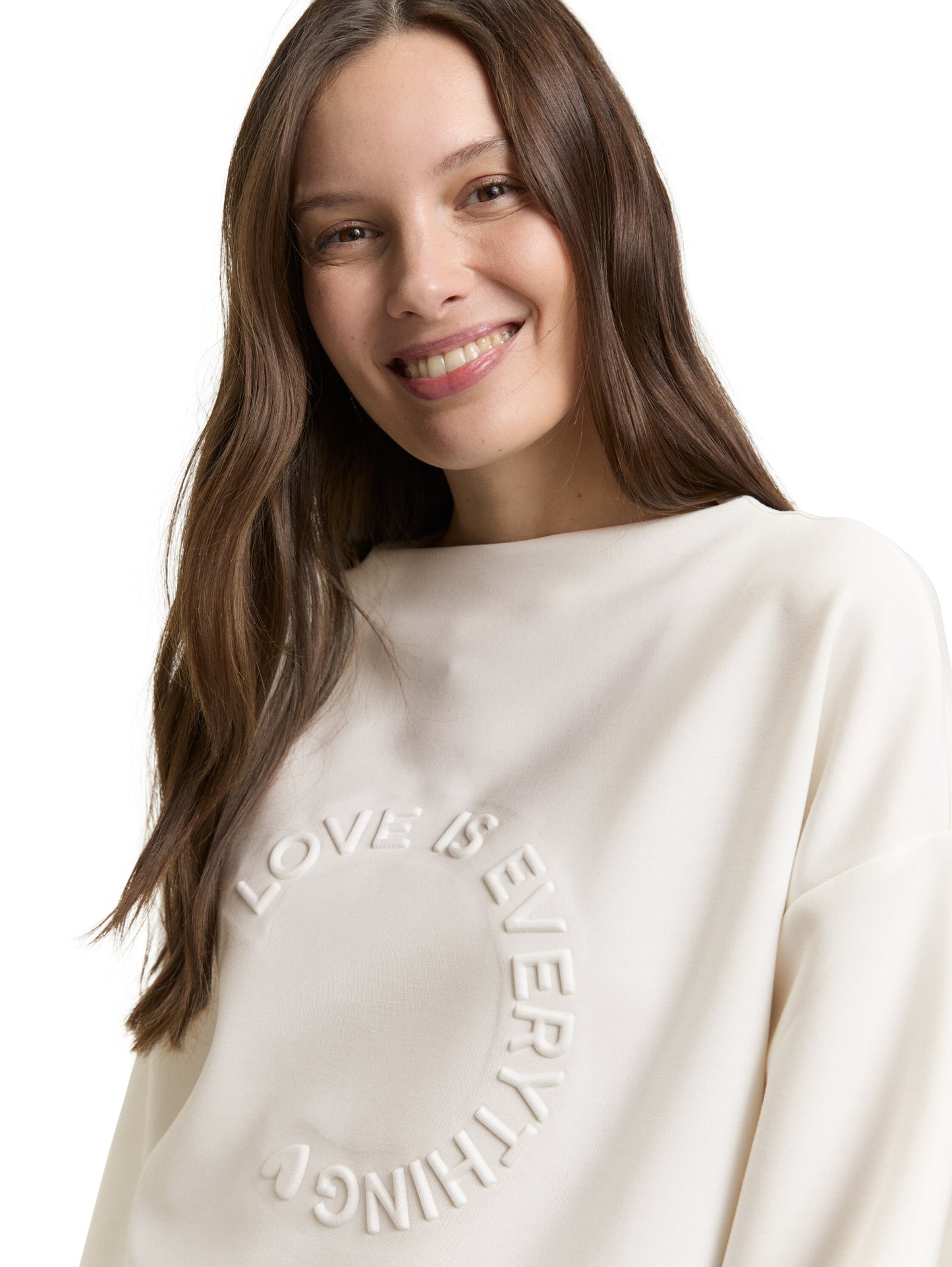 T-shirt mock neck scuba - 1050440