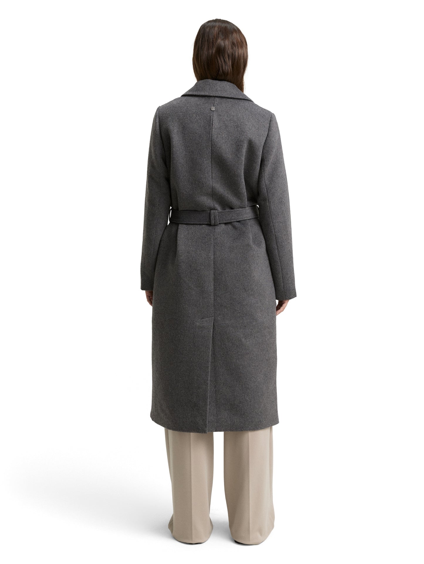 belted coat - 1047524
