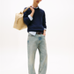 TJM SLIM ESSENTIAL LIGHT SWEATER - DM0DM18895