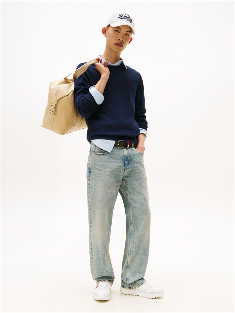 TJM SLIM ESSENTIAL LIGHT SWEATER - DM0DM18895
