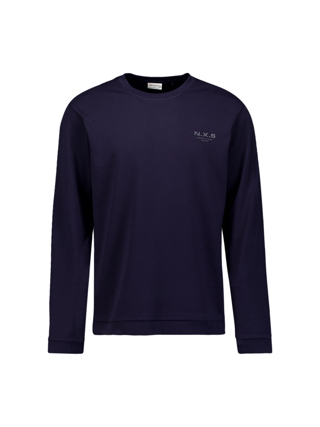 T-Shirt Long Sleeve Crewneck Interl - 33190761