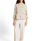 blazer jacket with linen - 1049779