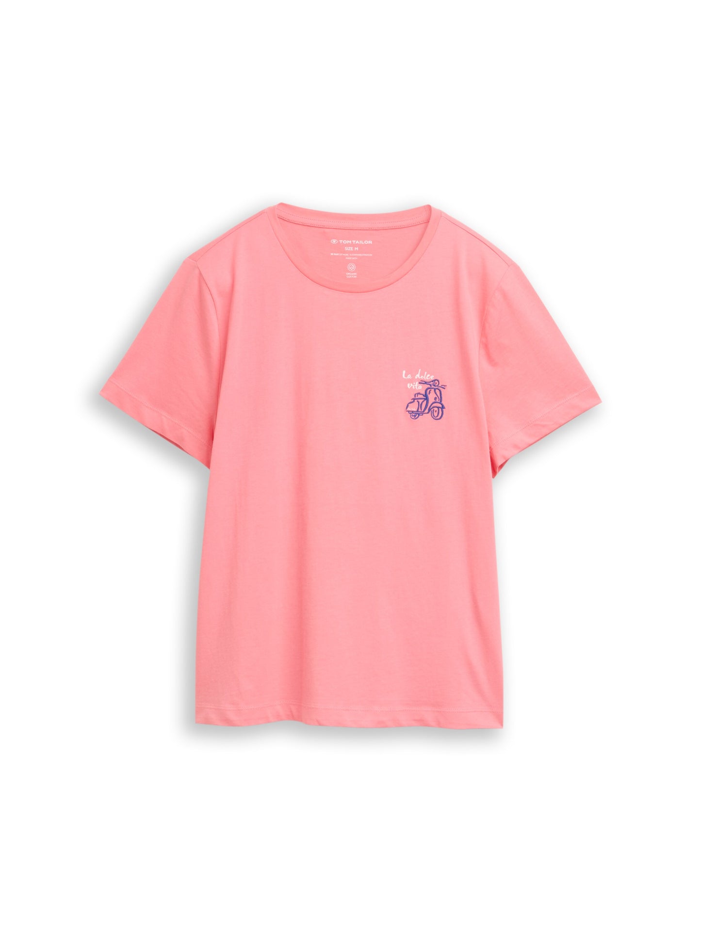 T-shirt basic crew neck print - 1050414