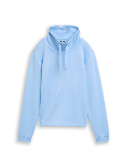 Sweatshirt scuba stand up coll - 1049025