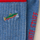 FISH EMBROIDERY ANKLE SOCK - 446797
