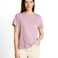 T-shirt basic crew neck print - 1050414