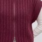 VMBANG RIB SL HIGHNECK ZIPPER VEST - 10347170