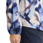 blouse printed V-neck - 1048676
