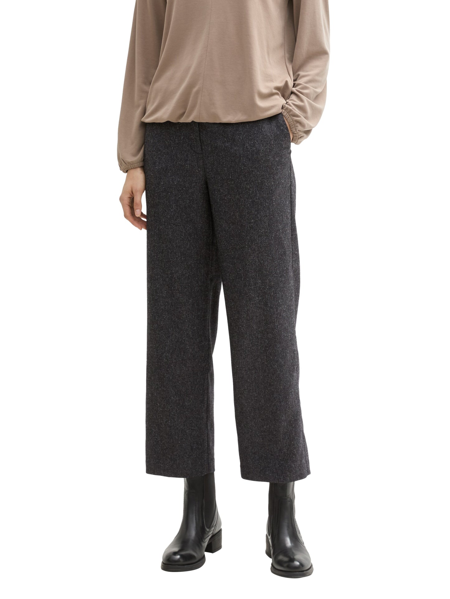 structured straight leg pants - 1044275