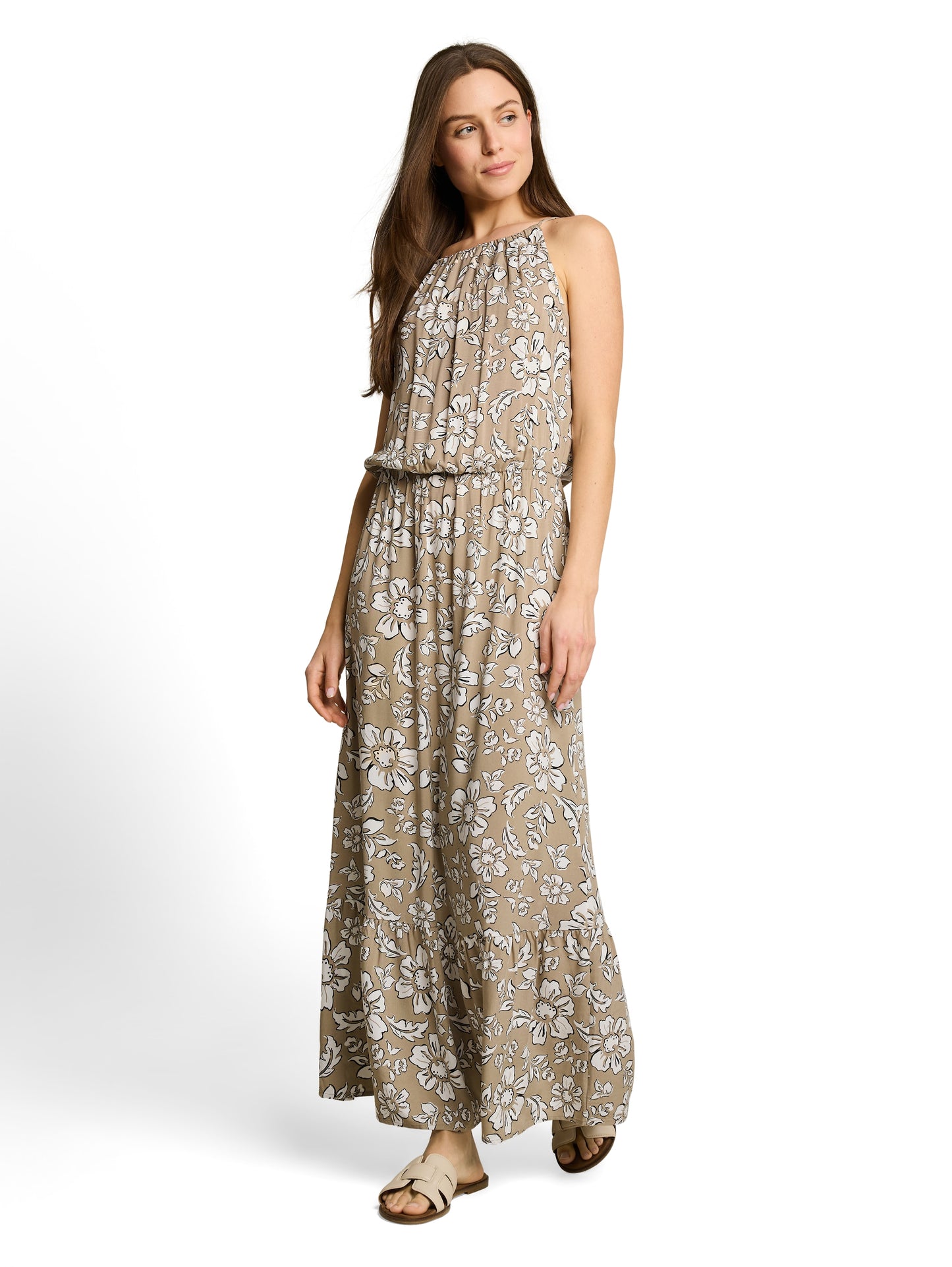 dress with american neckline - 1051255