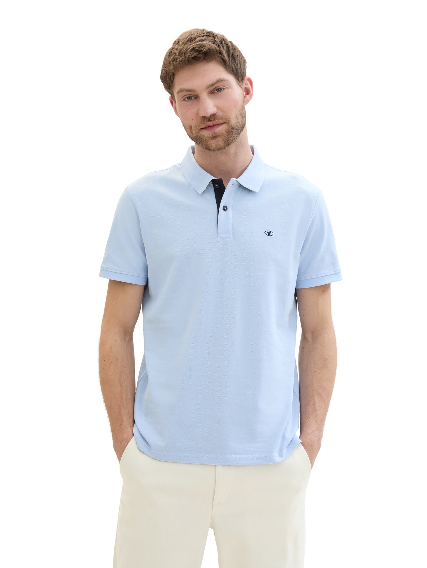 basic polo with contrast - 1031006