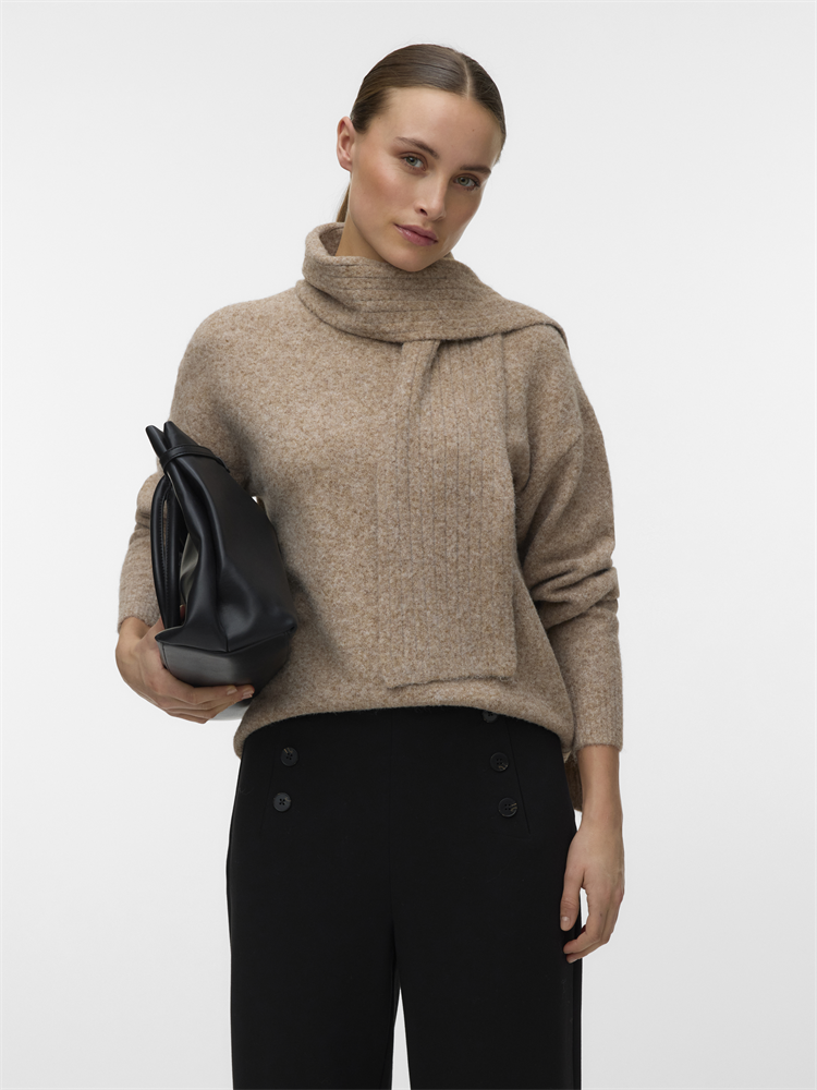VMGIANNA LS SCARF PULLOVER - 10350469