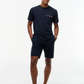 GLOBAL STRIPE PIQUE POCKET TEE - MW0MW42397