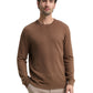 cotton cashmere crewneck knit - 1048015